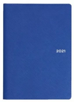 Image of Collins Melbourne B6 Week to View 2021 Diary Indigo