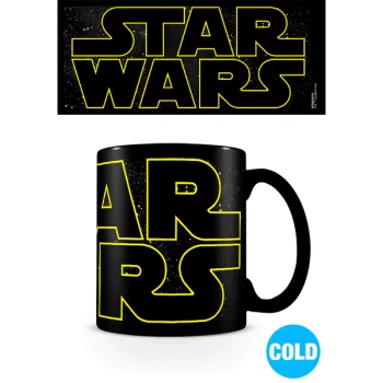 Image of Star Wars - Logo Characters Heat Changing Mug