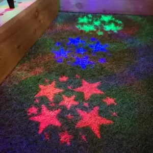 Image of Festive Christmas Set of 3 Projector With Stars Multi Colour