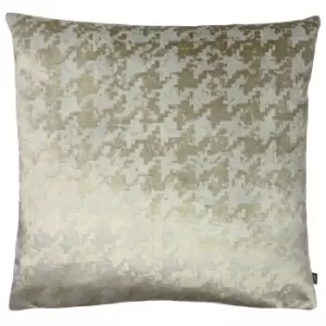 Image of Nevado Velvet Jacquard Cushion Rose Sand/Mocha, Rose Sand/Mocha / 50 x 50cm / Polyester Filled