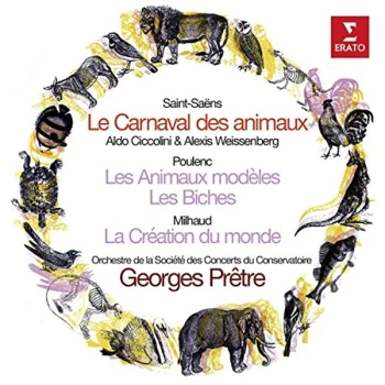 Image of Georges Pr&ecirc;tre - Saint-Sa&euml;ns: Le Carnaval Des Animaux/Poulenc: Les Animaux... CD