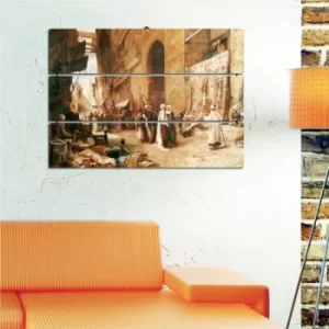 Image of PY14 Multicolor Decorative MDF Painting (3 Pieces)