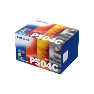 Image of Samsung CLT-P504C Toner Cartridge Multipack (B/C/M/Y)