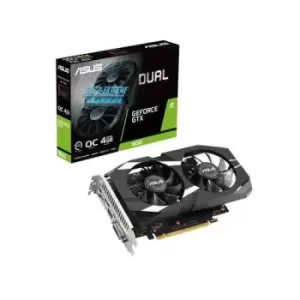 Image of ASUS Dual -GTX1650-O4GD6-P-V2 NVIDIA GeForce GTX 1650 4GB GDDR6