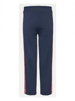 Image of Tommy Hilfiger Girls Tape Trackpants, Navy, Size Age: 7 Years, Women