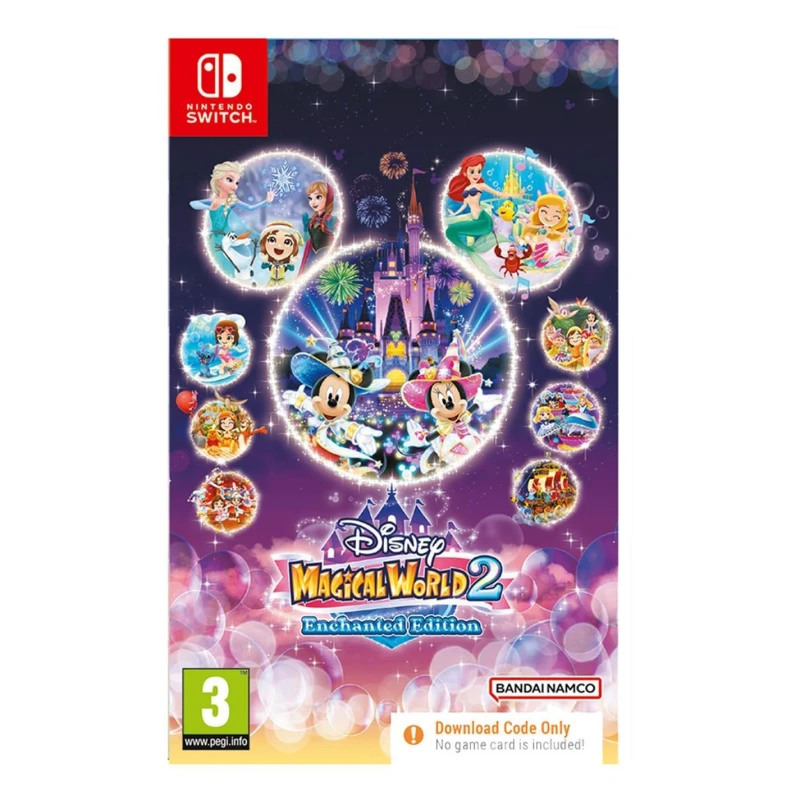 Image of Disney Magical World 2: Enchanted Edition (Download Code in Box) - Switch Switch