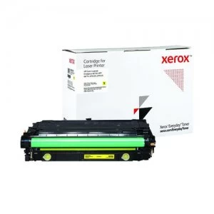 Image of Xerox Everyday Replacement For CE342ACE272ACE742A Laser Toner Ink Cartridge Yellow