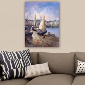 Image of 613287230_70100 Multicolor Decorative Canvas Painting
