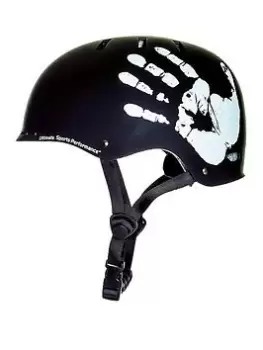Image of Sport Direct Sport Direct Helmet Bmx Black "Hand" 55-58Cm