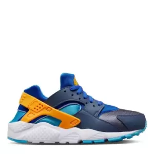 Image of Nike Huarache Run Big Kids Shoes - Blue