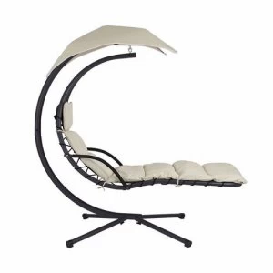 Image of Zexum Cream Swinging Helicopter Dream Chair