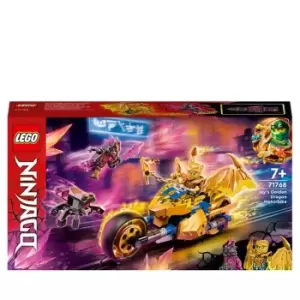 Image of LEGO NINJAGO Jay's Golden Dragon Motorbike Toy 71768 - Multi