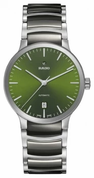 Image of RADO Centrix Automatic High-Tech Ceramic Green Dial Watch