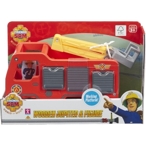 Image of Fireman Sam Wooden Jupiter & Figure Playset