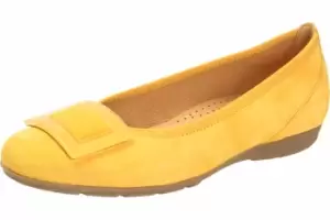 Image of Gabor Ballerina Shoes yellow 3