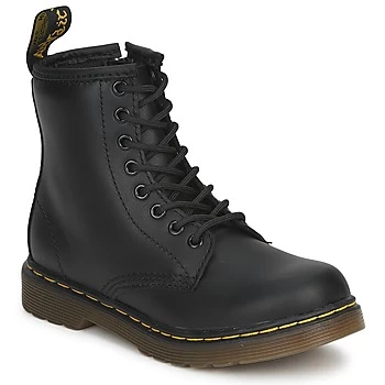 Image of Dr Martens Dm J Boot boys's Childrens Mid Boots in Black kid,10 kid,11 kid,11.5 kid,12 kid,13 kid,1 kid,2 kid,2.5 kid,10 kid,11 kid,12 kid,13 kid,1 ki