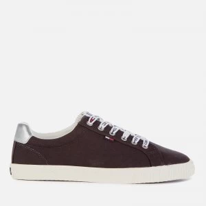Image of Tommy Jeans Womens Hazel Casual Canvas Trainers - Midnight - UK 4