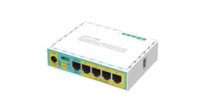 Image of Mikrotik hAP ac 500 Mbps White Power over Ethernet (PoE) (RB750UPR2)