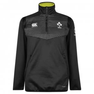 Image of Canterbury Ireland Rugby Quarter Zip Training Top Mens - Grey