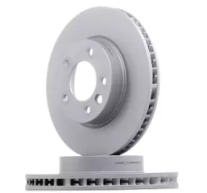 Image of ATE Brake disc 24.0132-0118.1 Brake rotor,Brake discs VW,PORSCHE,Touareg (7LA, 7L6, 7L7),Touareg (7P5, 7P6),Cayenne (9PA)