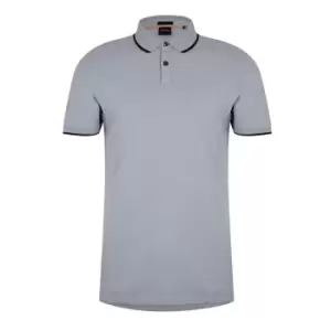 Image of Boss Passertip Polo Shirt - Grey