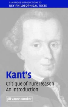 Image of Kants critique of Pure Reason by Jill Vance Buroker Paperback