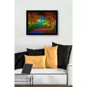 Image of SC1149 Multicolor Decorative Framed MDF Painting