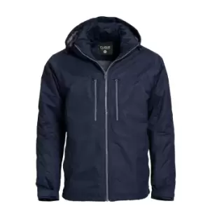 Image of Clique Mens Kingslake Waterproof Jacket (S) (Dark Navy)