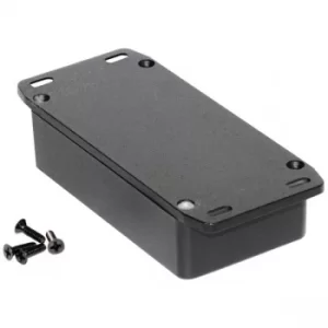 Image of Hammond 1590BFLBK Diecast Enclosure Flanged Lid Black (111.5 x 59....