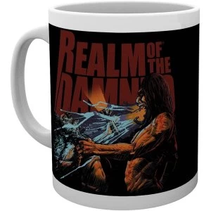 Image of Realm of the Damned Scream Blue Mug
