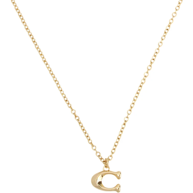 Image of Coach Core Essentials Gold-Plated Necklace Gold female 37335949GLD710
