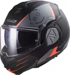 Image of LS2 FF906 Advant Codex Helmet, black-grey-silver, Size XL, black-grey-silver, Size XL