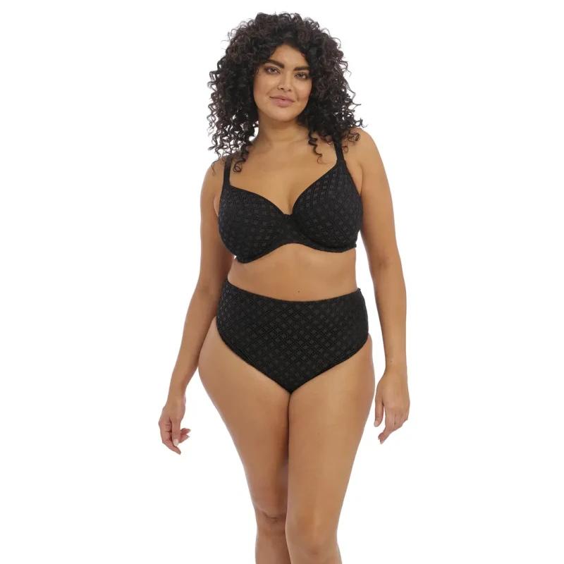 Image of Elomi Womens mid-rise panties Elomi Bazaruto Noir Female 48