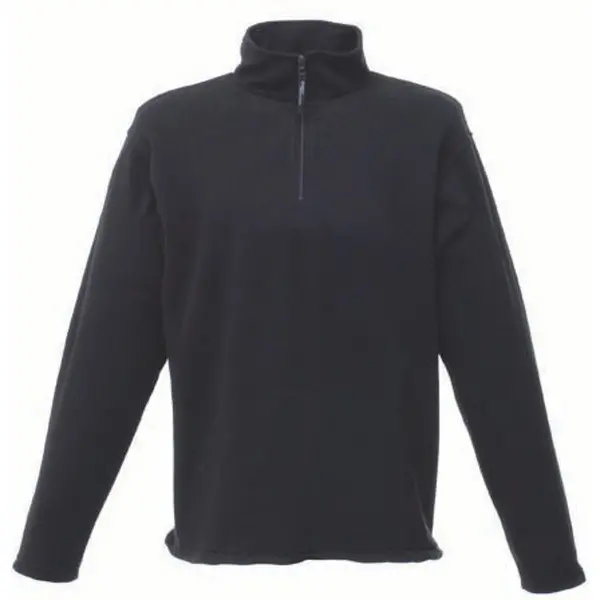 Image of Regatta Professional Mens Micro Lightweight Half Zip Fleece Top L - Chest 41-42' (104-106.5cm) Seal Grey TRF549-038-L