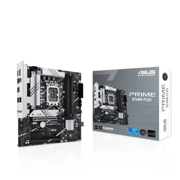 Image of Asus ASUS PRIME B760M-PLUS Intel B760 LGA 1700 micro ATX 90MB1GY0-M0EAY0