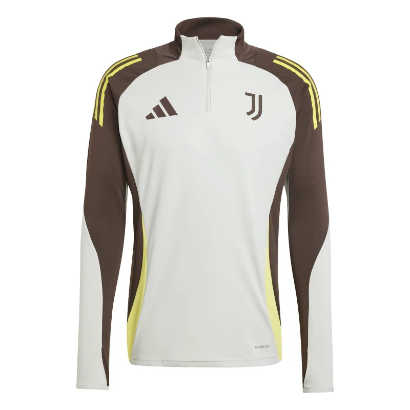 Image of adidas Mens Juve Performance Tracksuit Top Ash Silver male XS