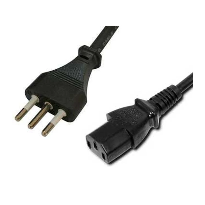 Image of FDL 2M ITALIAN MAINS CABLE - ITALIAN MAINS PLUG - C13 IEC SOCKET