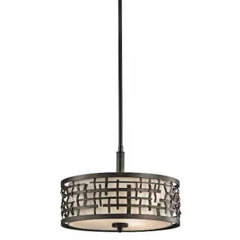 Image of 3 Light Ceiling Duo-Mount Pendant Olde Bronze, E27