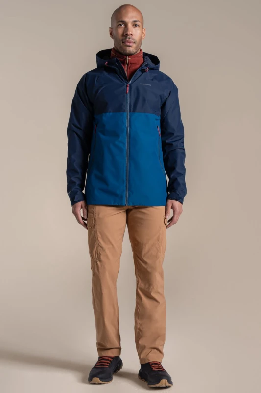 Image of Regatta Regatta Men Osuna Technical Waterproof Jacket in Navy Size: Small Navy S Male 5063260147293