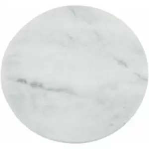Image of Ziarat White Marble Lazy Susan - Premier Housewares