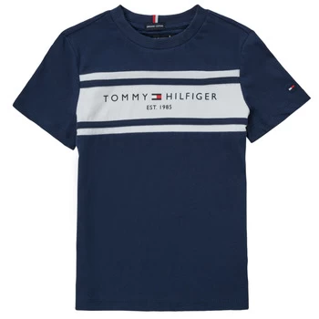 Image of Tommy Hilfiger DERREK boys's Childrens T shirt in Blue years,5 years,6 years