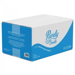 Image of ValueX C Fold Hand Towel 2 Ply Recycled (Pack 2376)