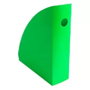 Image of Exacompta Magazine File 18295D Apple Green Pack of 6