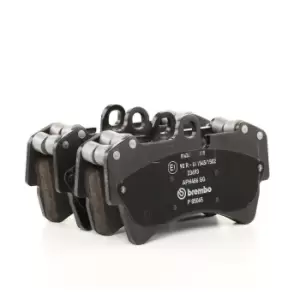 Image of BREMBO Brake pad set VW,AUDI,PORSCHE P 85 065 7L0698151A,7L0698151C,7L0698151E 7L0698151G,7L0698151J,7L0698151P,7L0698151R,7L6698151A,7L6698151D