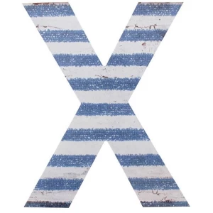 Image of Letter X Wall Plaque