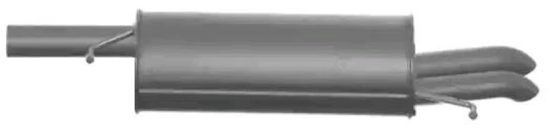 Image of VEGAZ VS-327EB/ERN Rear silencer Rear End Silencer (3437)