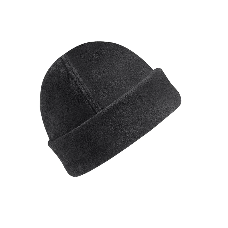 Image of Beechfield Beechfield Men Suprafleece Ski Hat in Black One Size Male 5063527291745