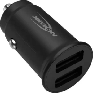 Image of Ansmann InCar Charger CC212 1000-0030 USB charger Car, HGV Max. output current 2400 mA 2 x USB 2.0 port A
