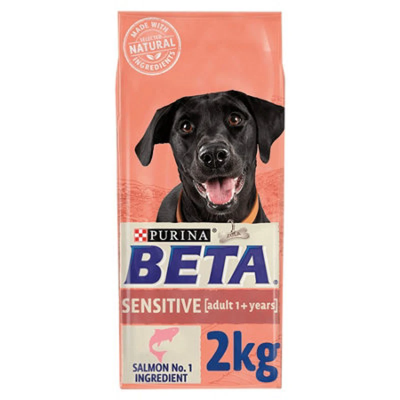Image of Beta Adult Sensitive Dry Dog Food With Salmon 2Kg