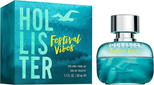 Image of Hollister Festival Vibes Eau de Toilette For Him 50ml